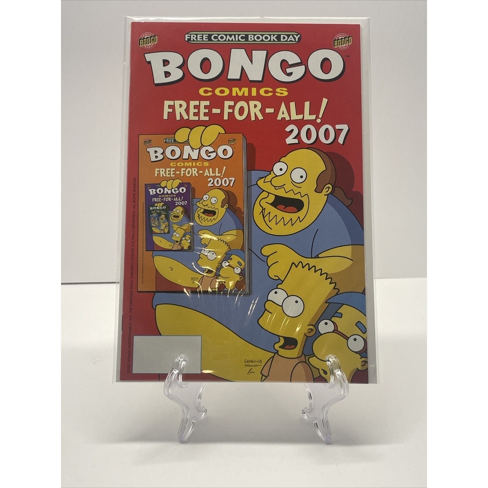 Bongo Comics Free For All 2007 Free Comic Book Day Comic